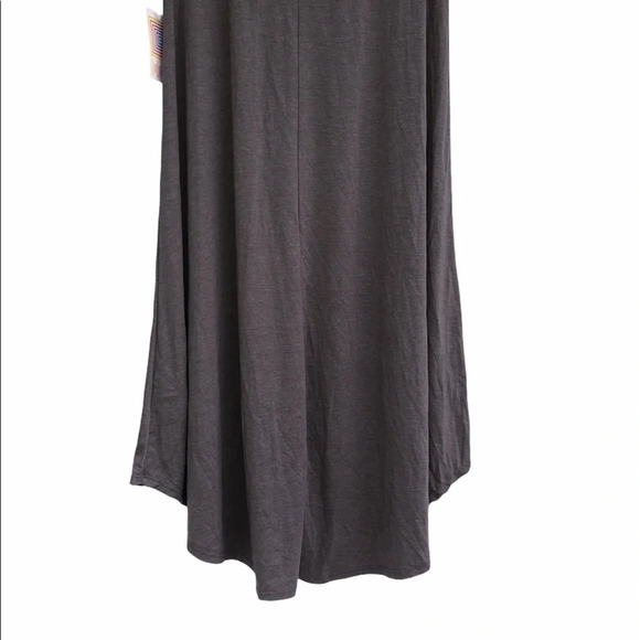 LULAROE Size xxsmall Carly grey & mustard dress - Picture 6 of 10